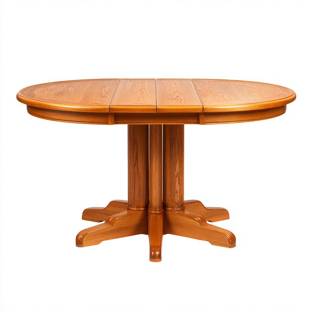 Tuintafel hout - 180x100x75 cm - lichtbruin - klassiek ontwerp-Decoroliq