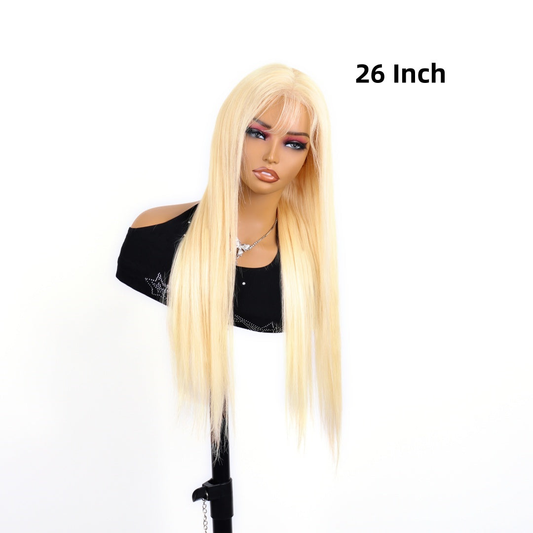 613 Blonde Lace Front Wig Human Hair 18-40 Inch 13X6 Lace Frontal Wigs Human Hair 613 Blonde Bone Straight Lace Frontal Wigs