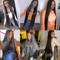 12–34 Inch Luxury Straight Virgin Malaysian Hair– 3/4/5 Bundles, Silky & Full, 100% Human Hair Extensions