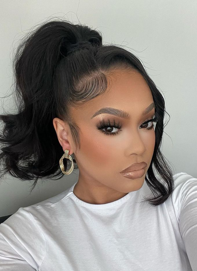 Frontal Ponytail Updo