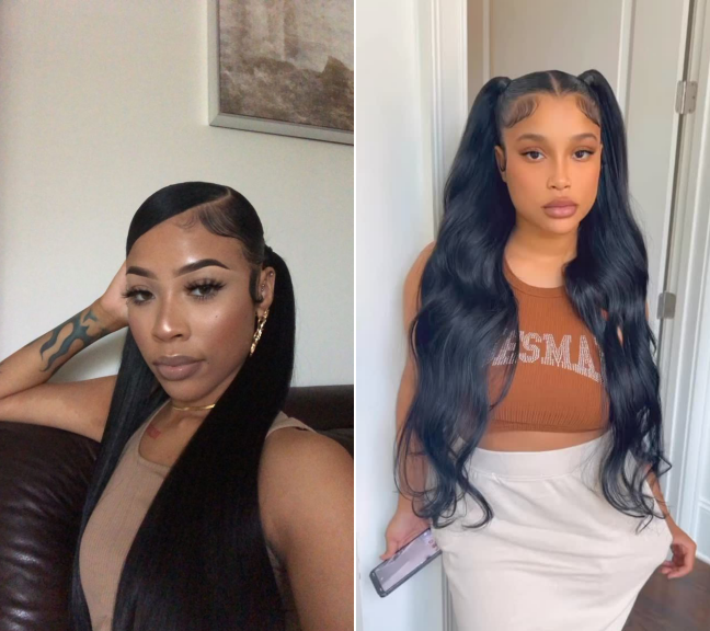 Double Frontal Ponytail