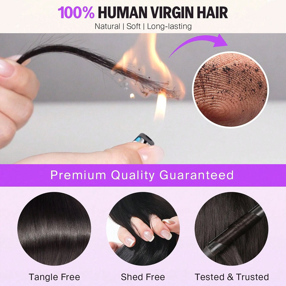 16–34 Inch Luxury Natural Black Loose Waves Bundles – 100% Virgin Brazilian Human Hair, 4 Bundles | FREE Gifts: 16" Lace Closure, Wig Cap & Baby Hair 🎁