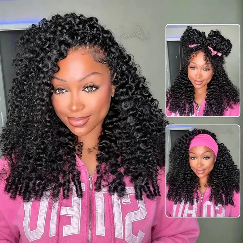 New 2026 Odbe Hair Burmese Curly Crochet Human Hair, 4-6 Packs for Full Head Protective Styles, Lightweight No Tension, Reusable Feather Crochet Hair Extensions
