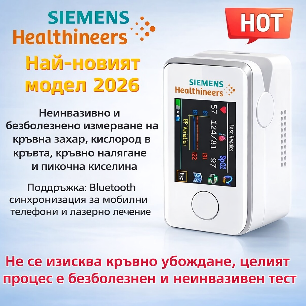 Точен неинвазивен глюкомер 2025 3.0 T💖