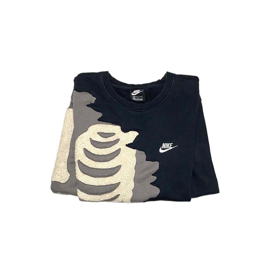 THE NIKE SKELETON TWO TONE SWEATSHIRT 