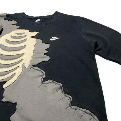 THE NIKE SKELETON TWO TONE SWEATSHIRT 