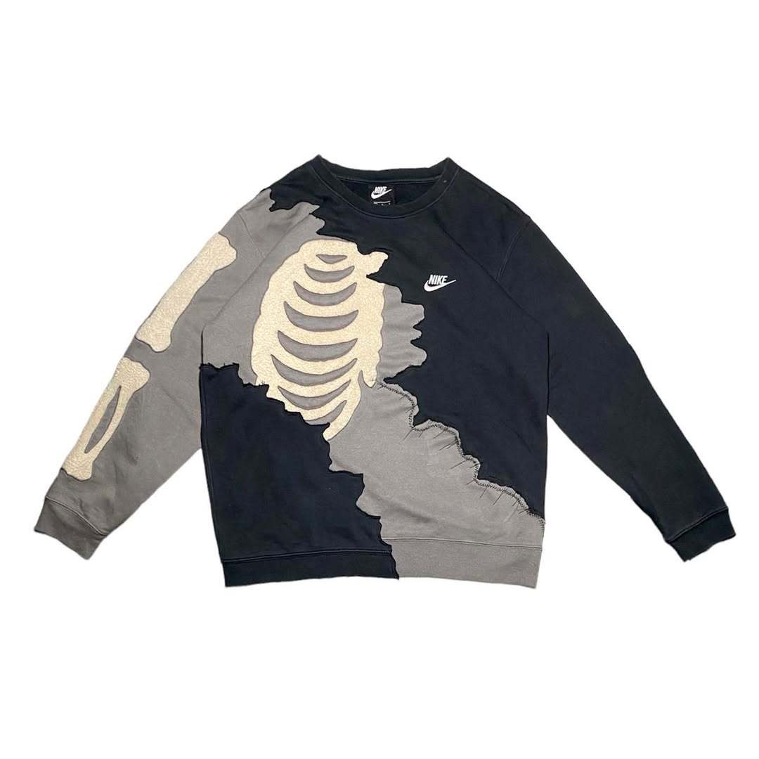 THE NIKE SKELETON TWO TONE SWEATSHIRT 