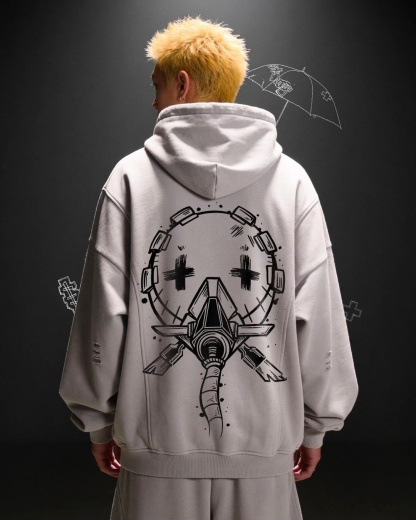 Masked Outcast Washed Hoodie
