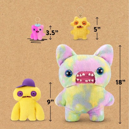 Fugglers - Baby Pinkles 3.5" Keyrings - Series 1 - Rabid Rabbit