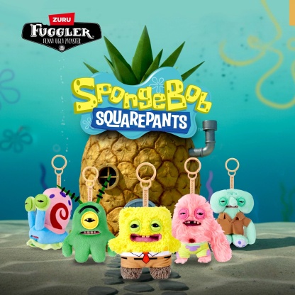 Fugthtgler Keyring Plush Pendant - Spongebob Squarepants Series (Gary)