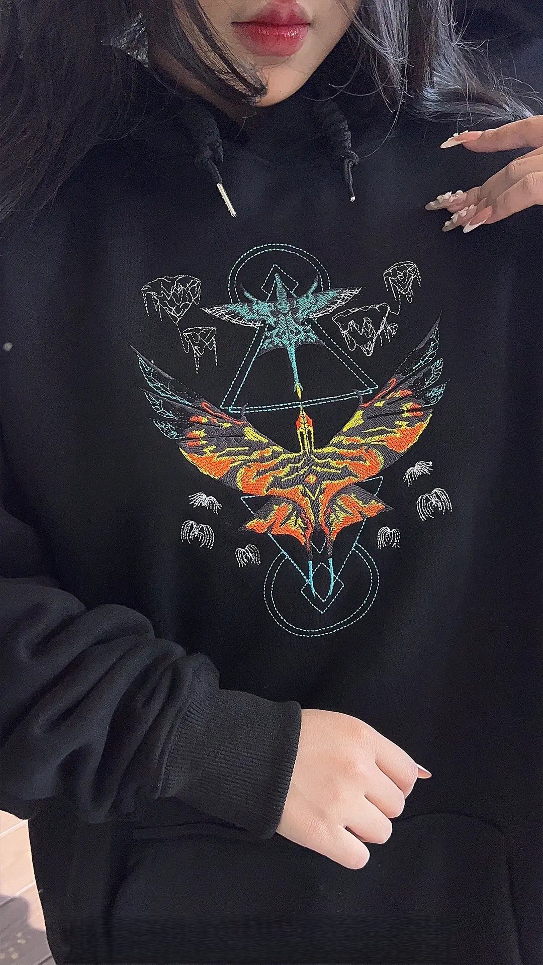 Avatar Ikran & Toruk Embroidered Hoodie