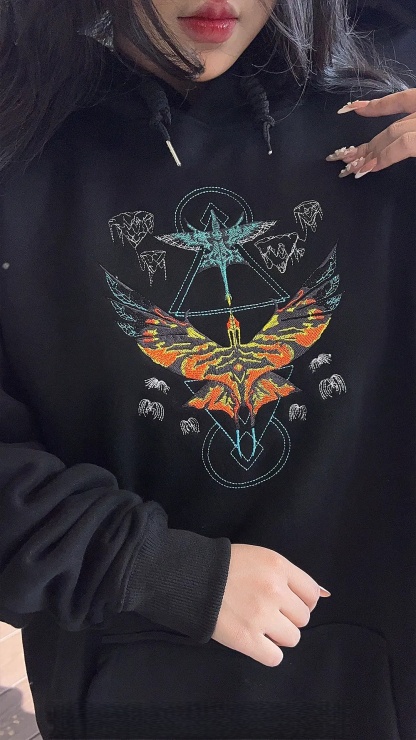 Avatar Ikran & Toruk Embroidered Hoodie