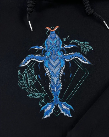 Tulkun Embroidered Crewneck Sweatshirt