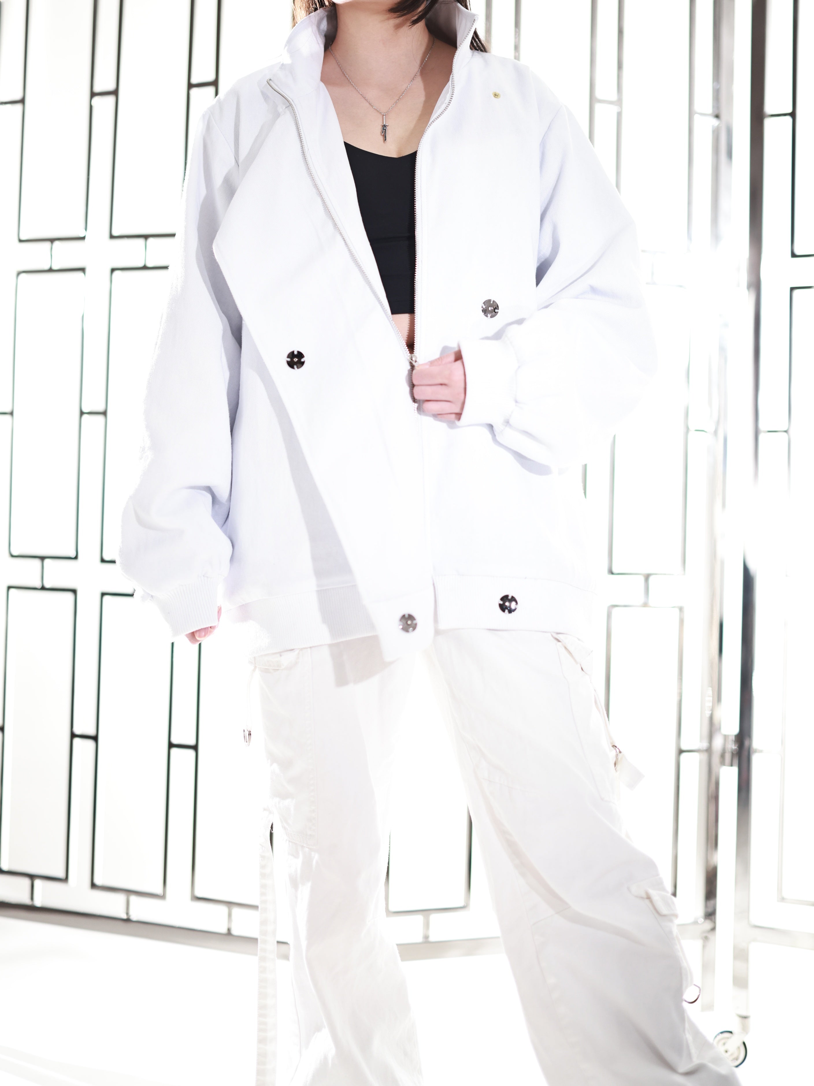 White Tokyo High Jacket