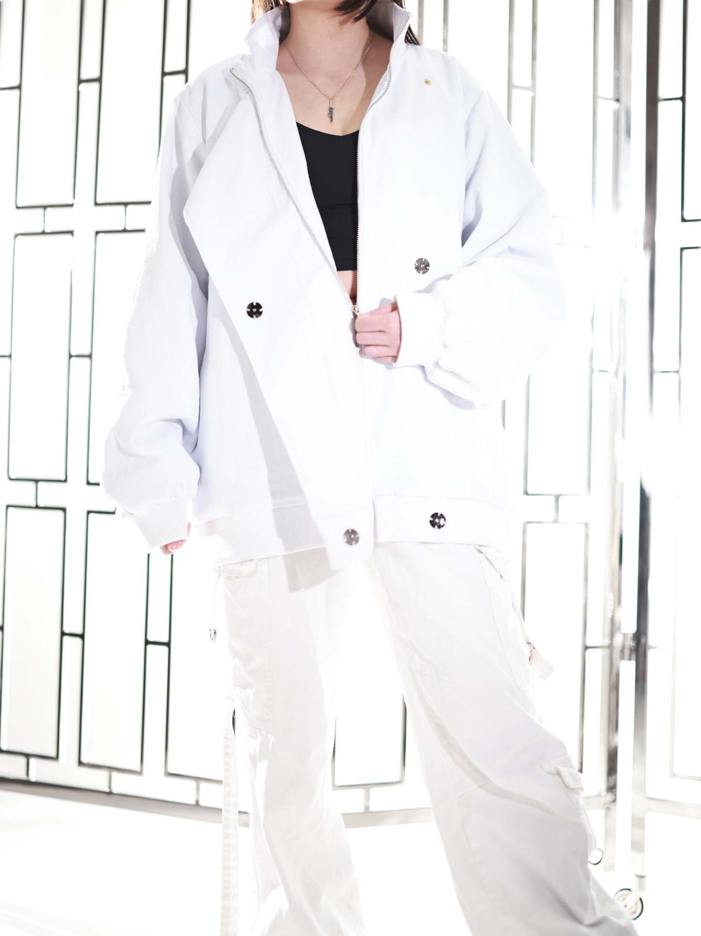 White Tokyo High Jacket