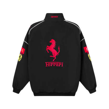 F1 VINTAGE FERthtRARl JACKET BLACK