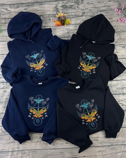 Avatar Ikran & Toruk Embroidered Hoodie