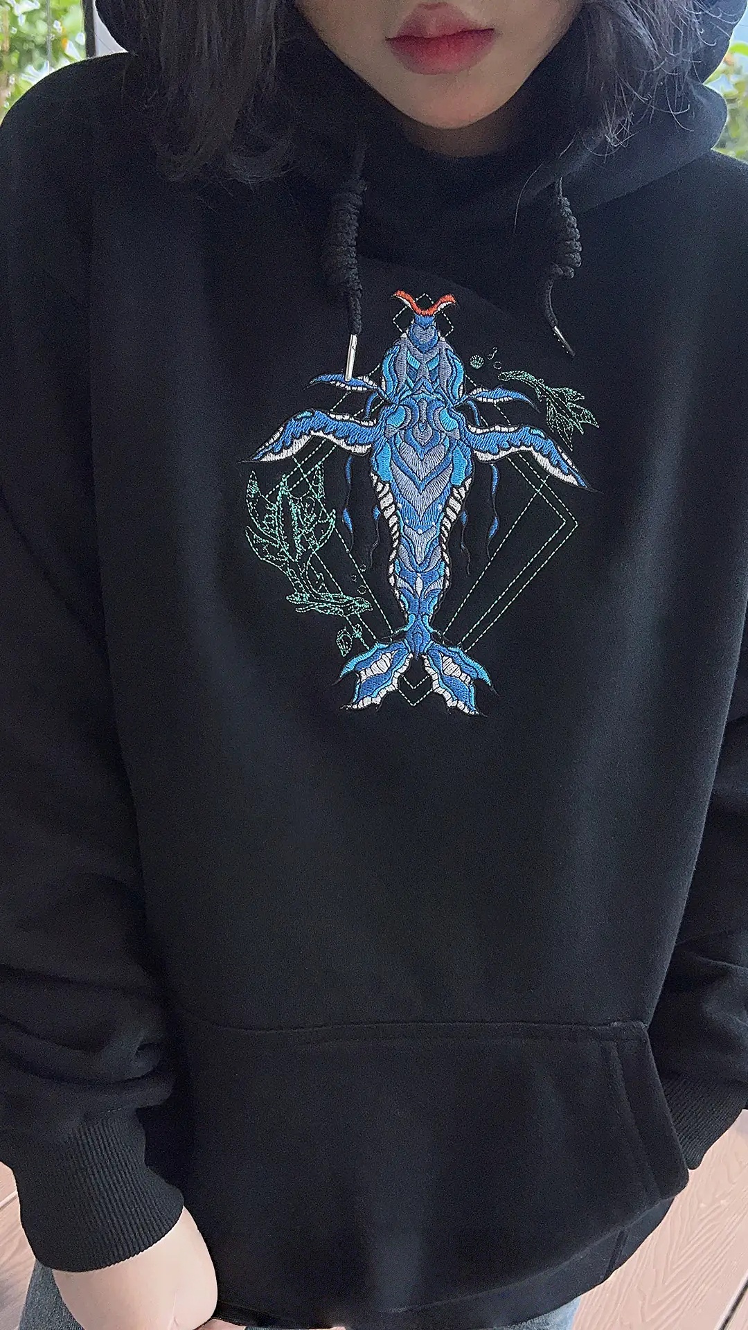 Tulkun Embroidered Crewneck Sweatshirt