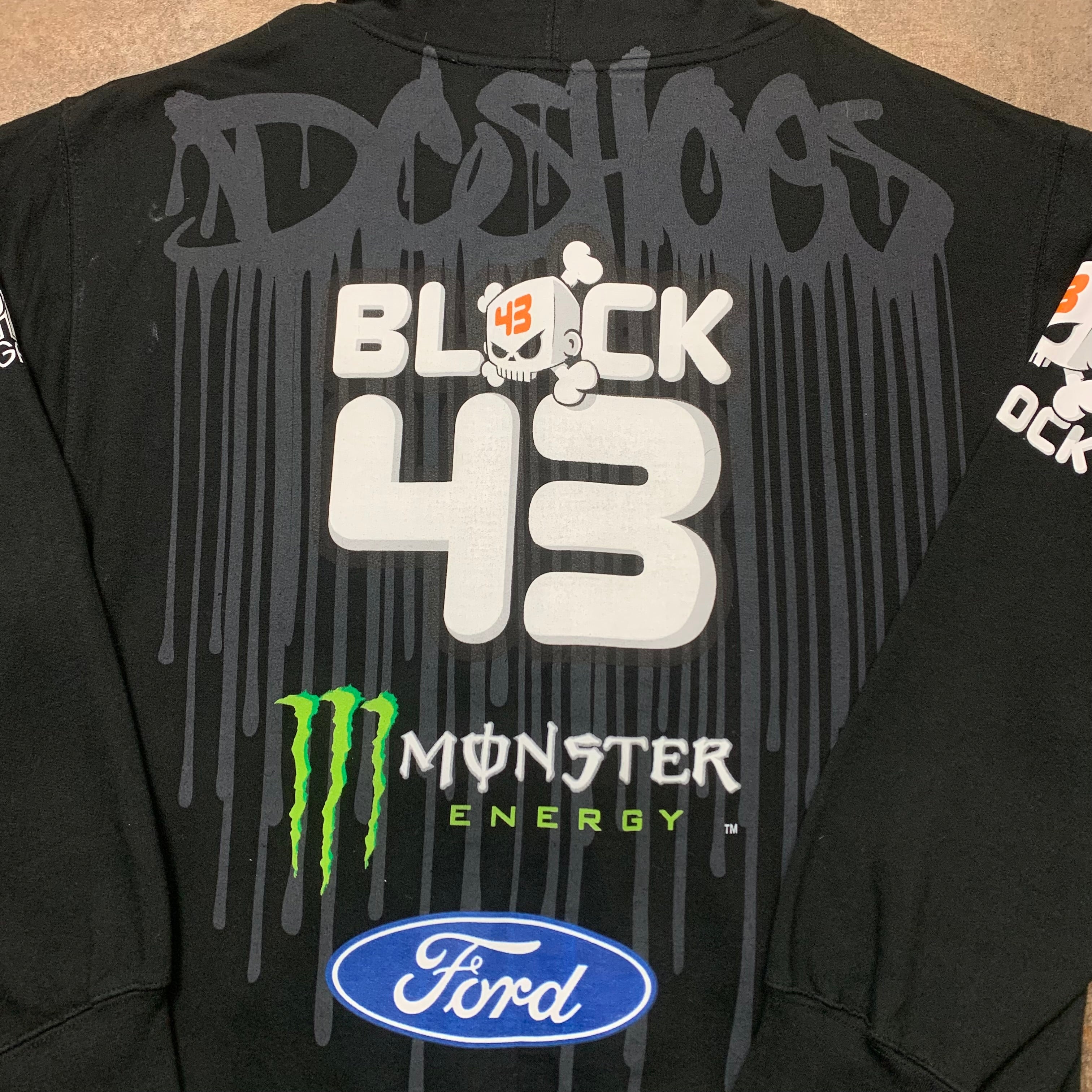 DC Shoes Ken Block Monster Energy 00s zip hoodie 