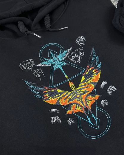Avatar Ikran & Toruk Embroidered Hoodie