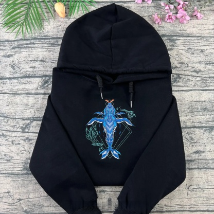 Tulkun Embroidered Crewneck Sweatshirt