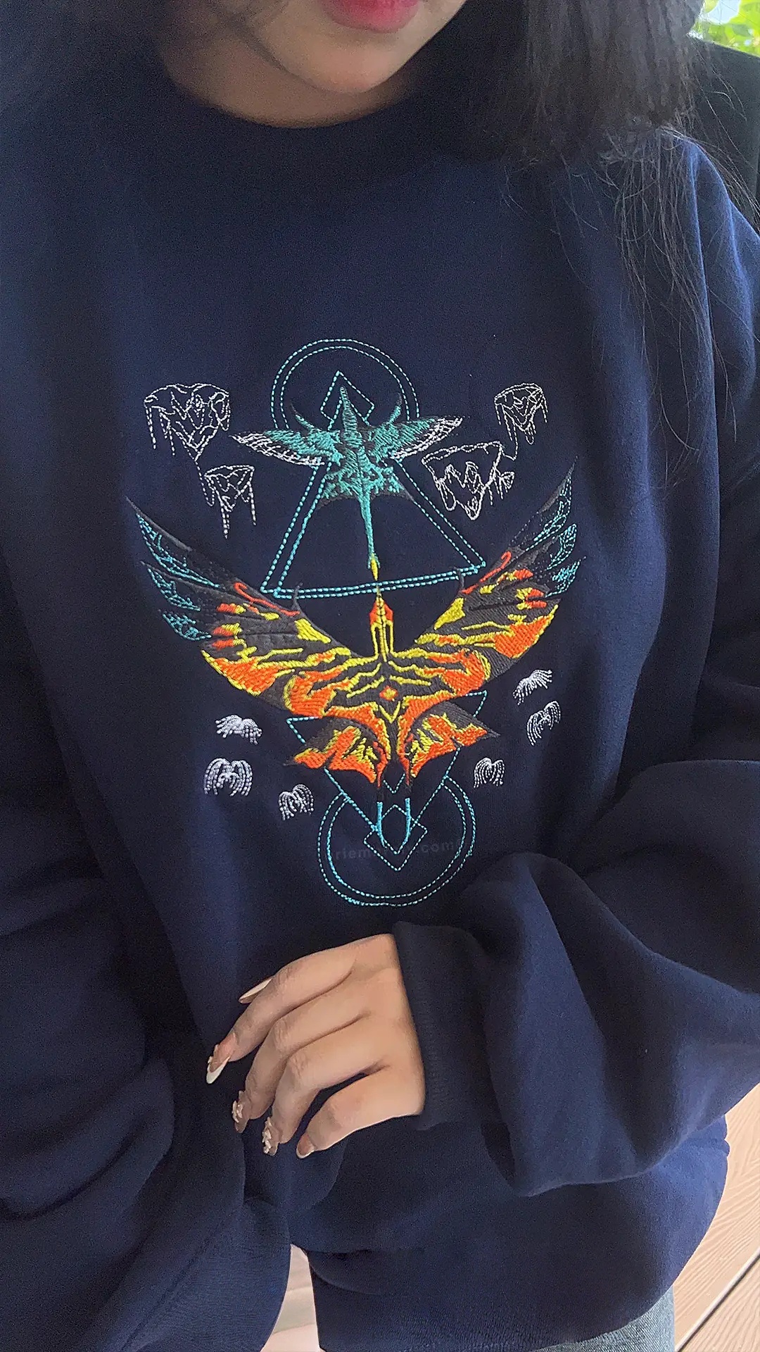 Avatar Ikran & Toruk Embroidered Hoodie