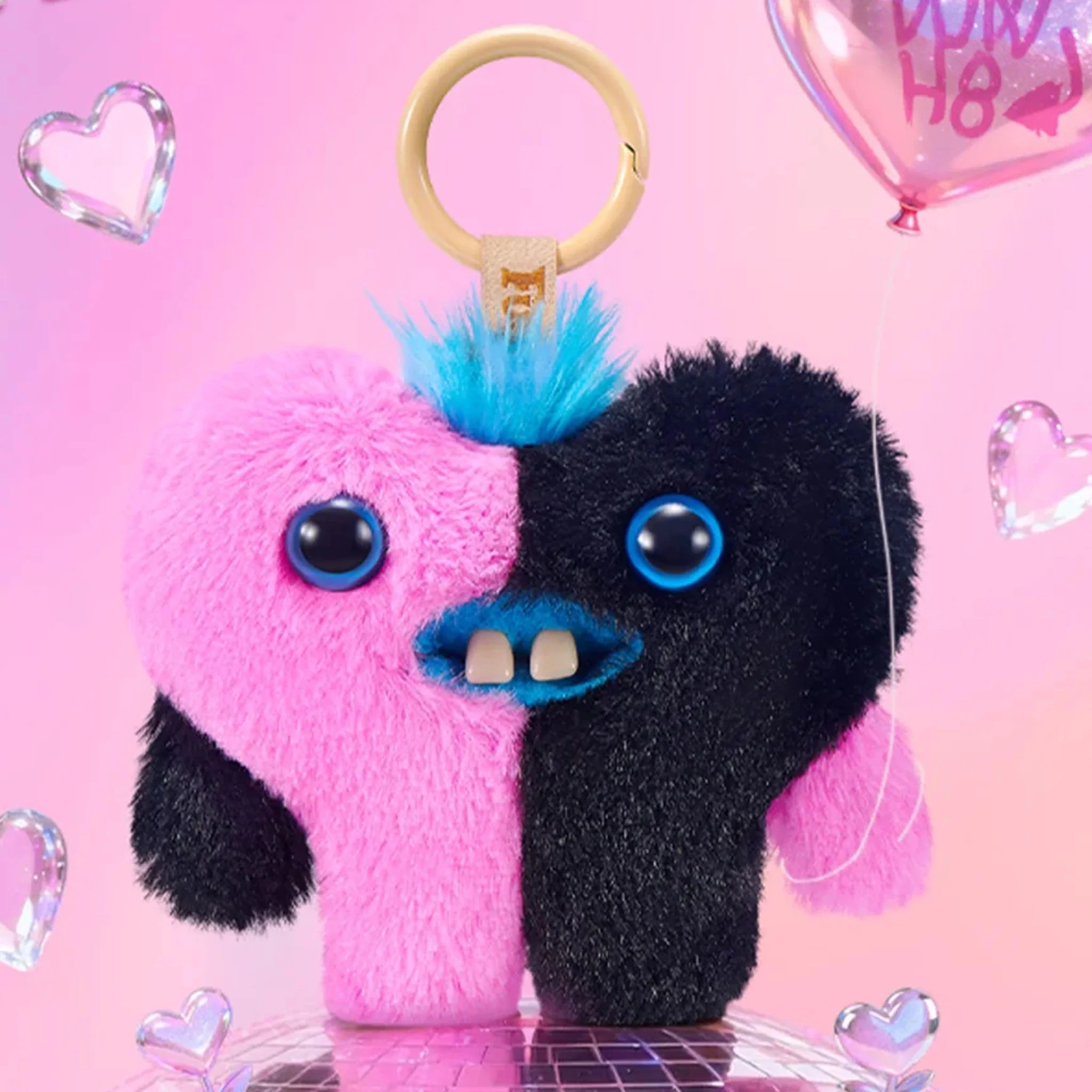 Fugthtgler - Baby Pinkles 3.5" Keyrings - Series 1 - Hearty McFarty