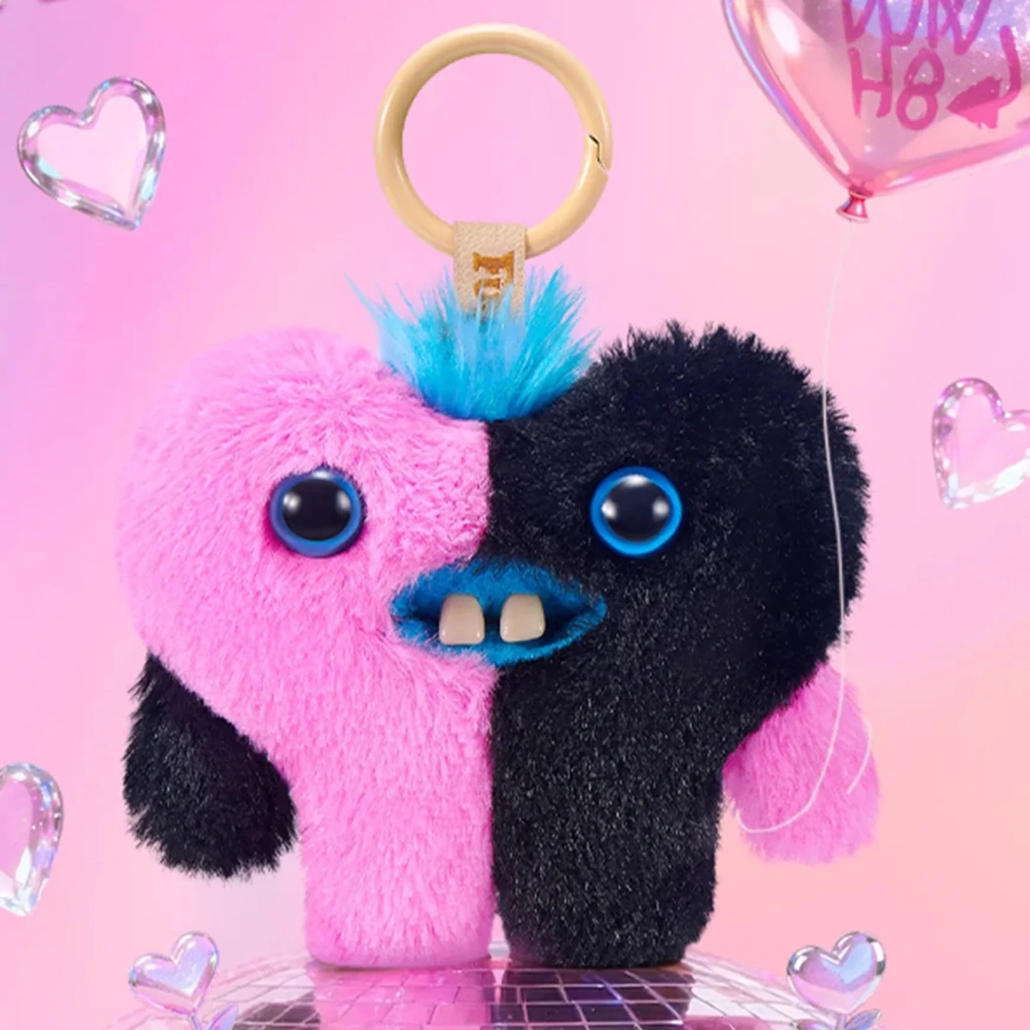 Fugthtgler - Baby Pinkles 3.5" Keyrings - Series 1 - Hearty McFarty