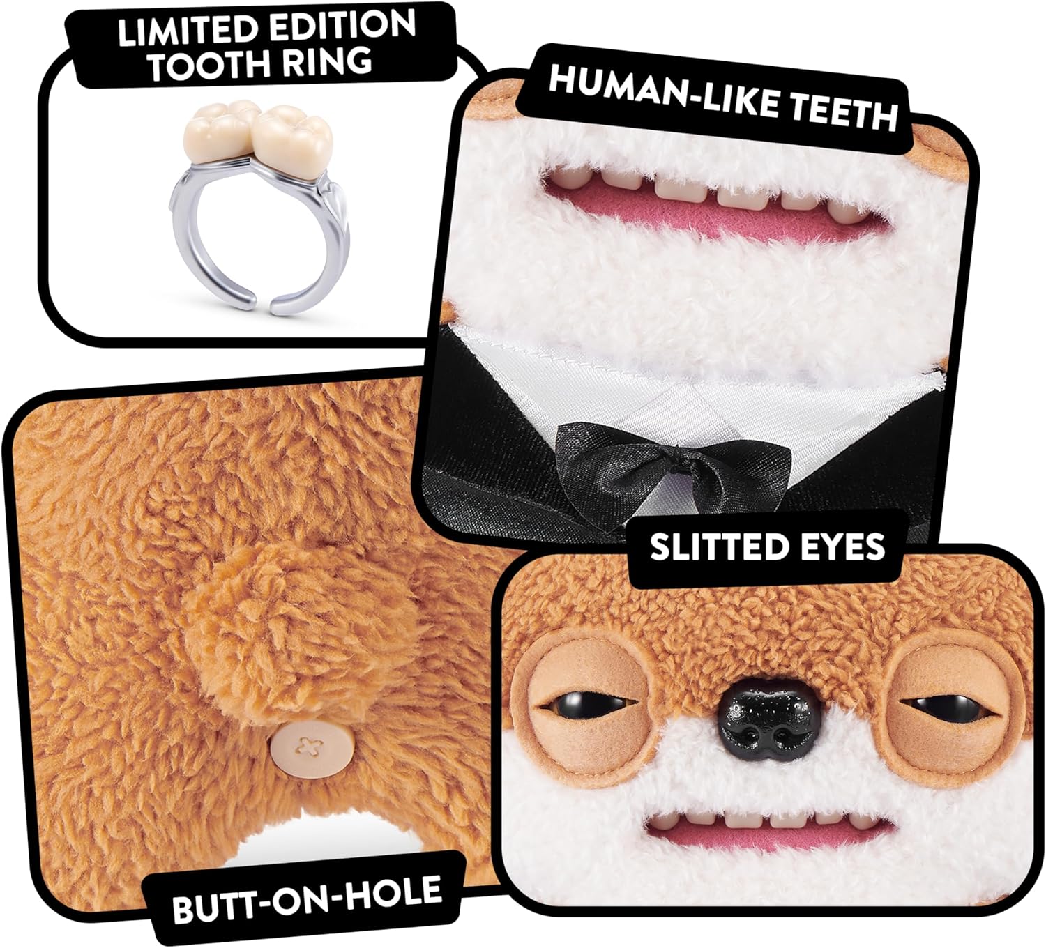 Fuggler Wedding Fuggs 9-Inch Plush 2-Pack