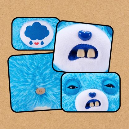 Fuggler Care Bears 9-Inch Plush Toy (Grumpy Bear) 