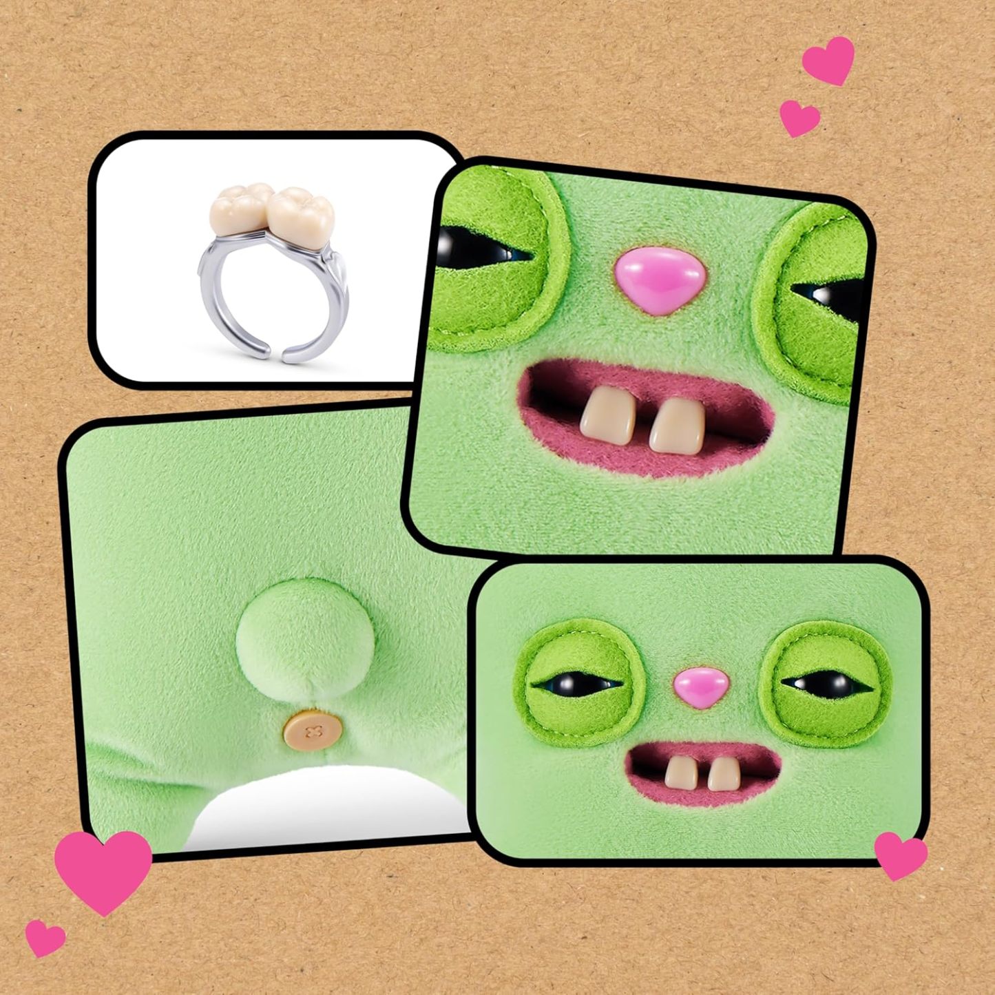 Fuggler Wedding Fuggs 9-Inch Plush 2-Pack