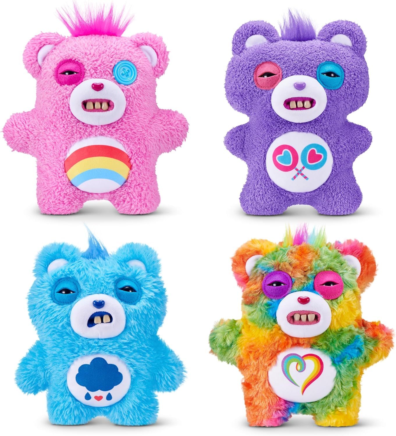 Fuggler Care Bears 9-Inch Plush Toy (Grumpy Bear) 