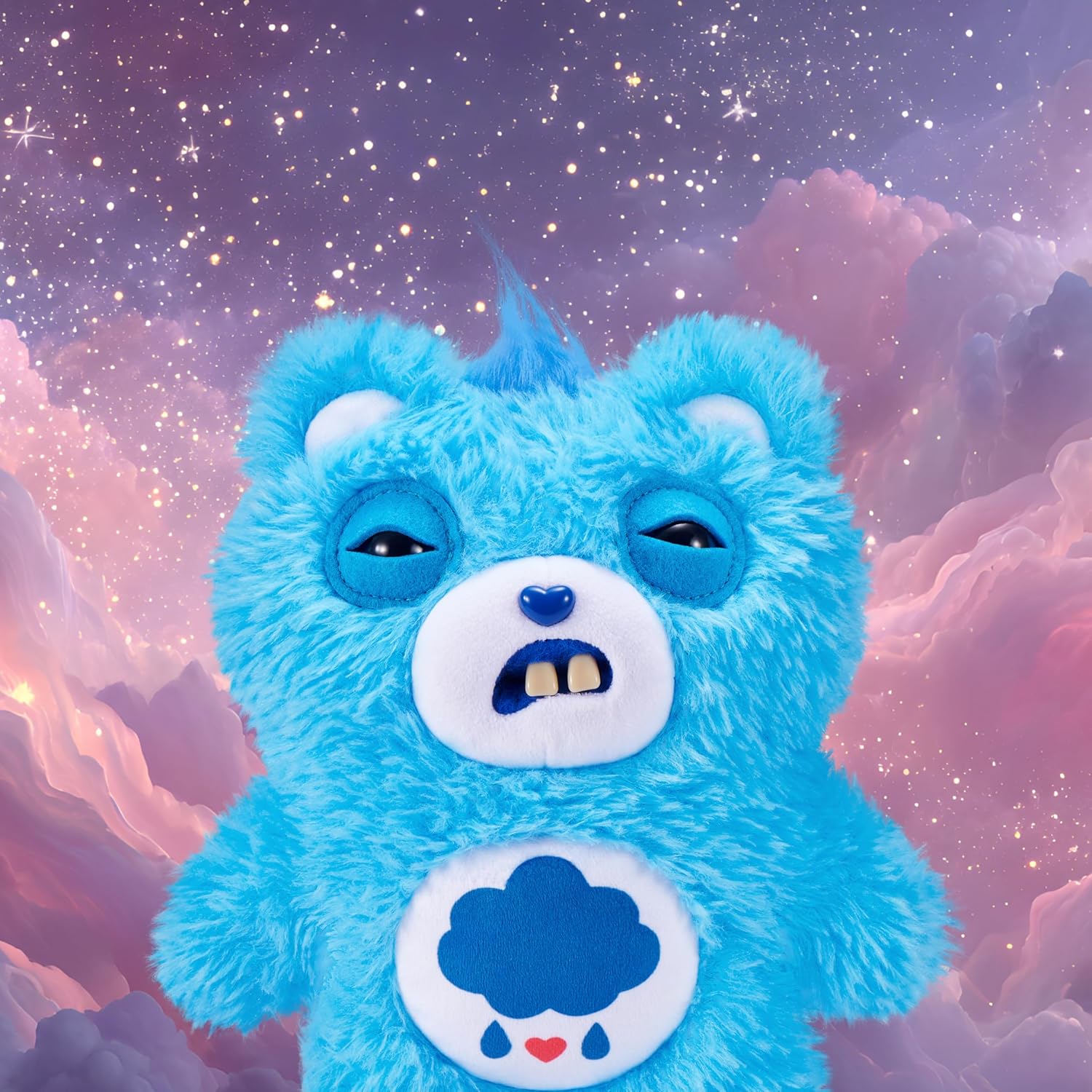 Fuggler Care Bears 9-Inch Plush Toy (Grumpy Bear) 