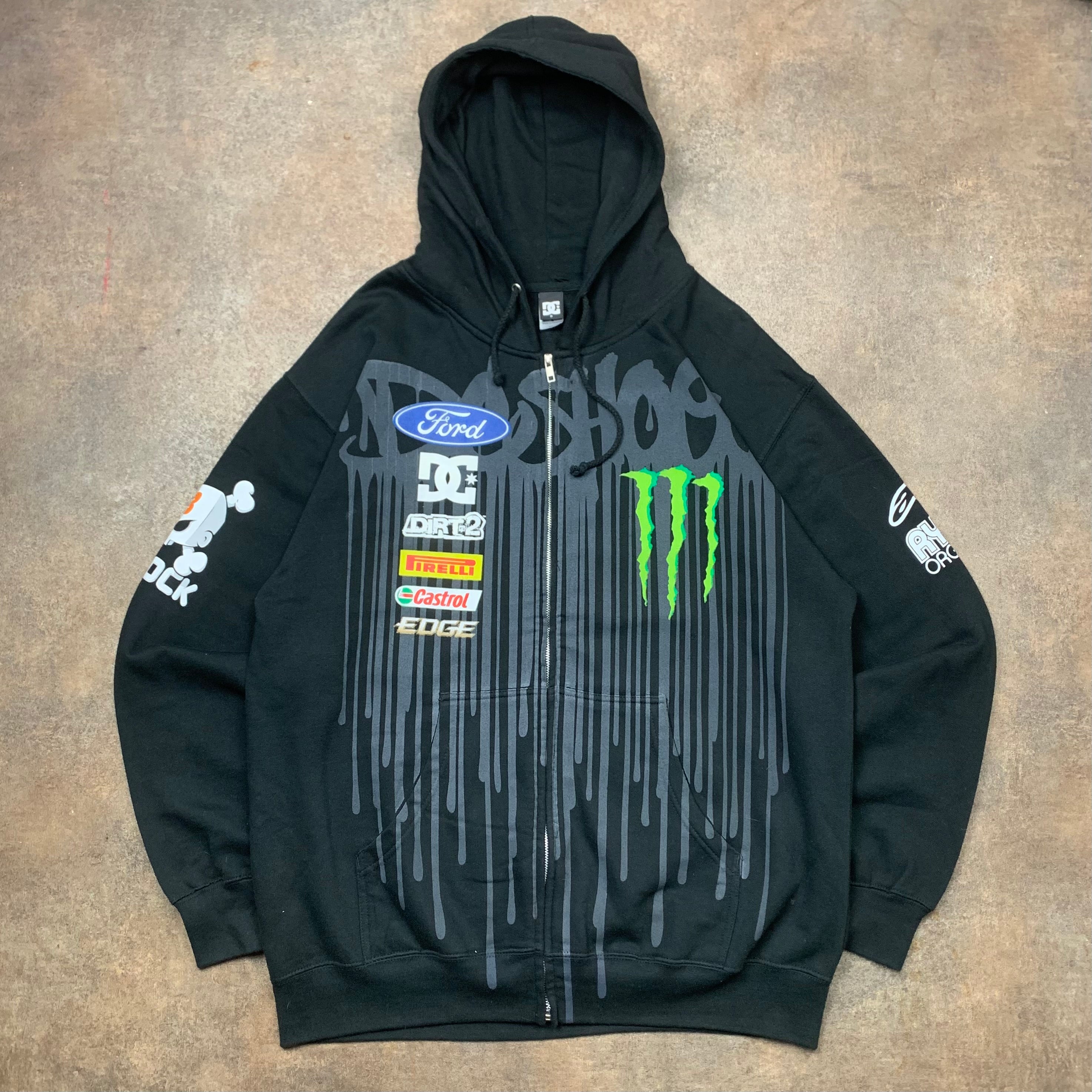 DC Shoes Ken Block Monster Energy 00s zip hoodie 