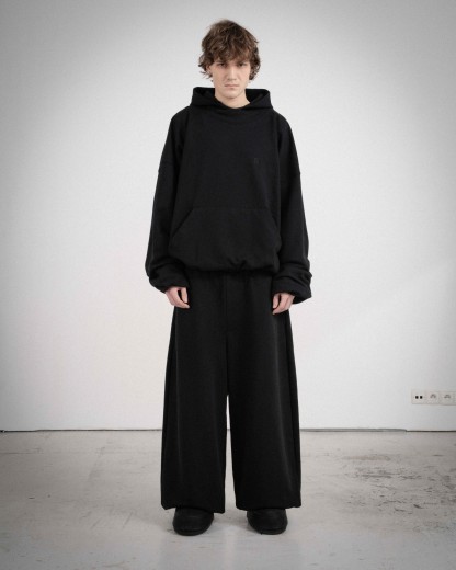 BIGGIE BLACK SWEATPANTS