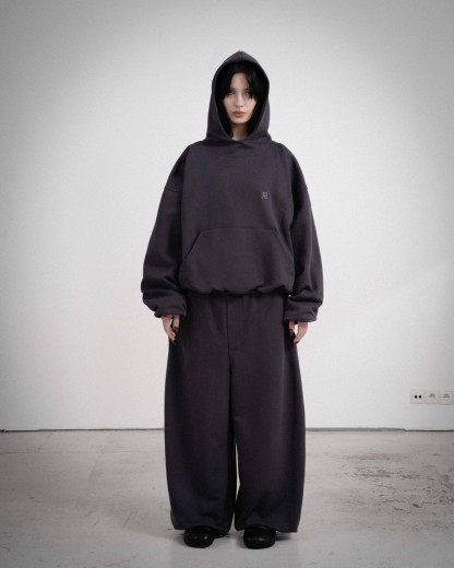 BIGGIE GRAPHITE GREY SWEATPANTS