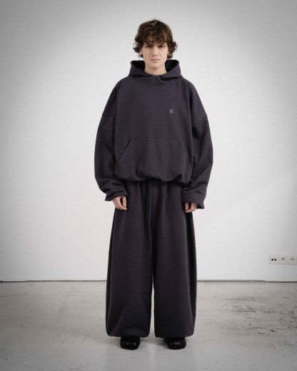 BIGGIE GRAPHITE GREY SWEATPANTS