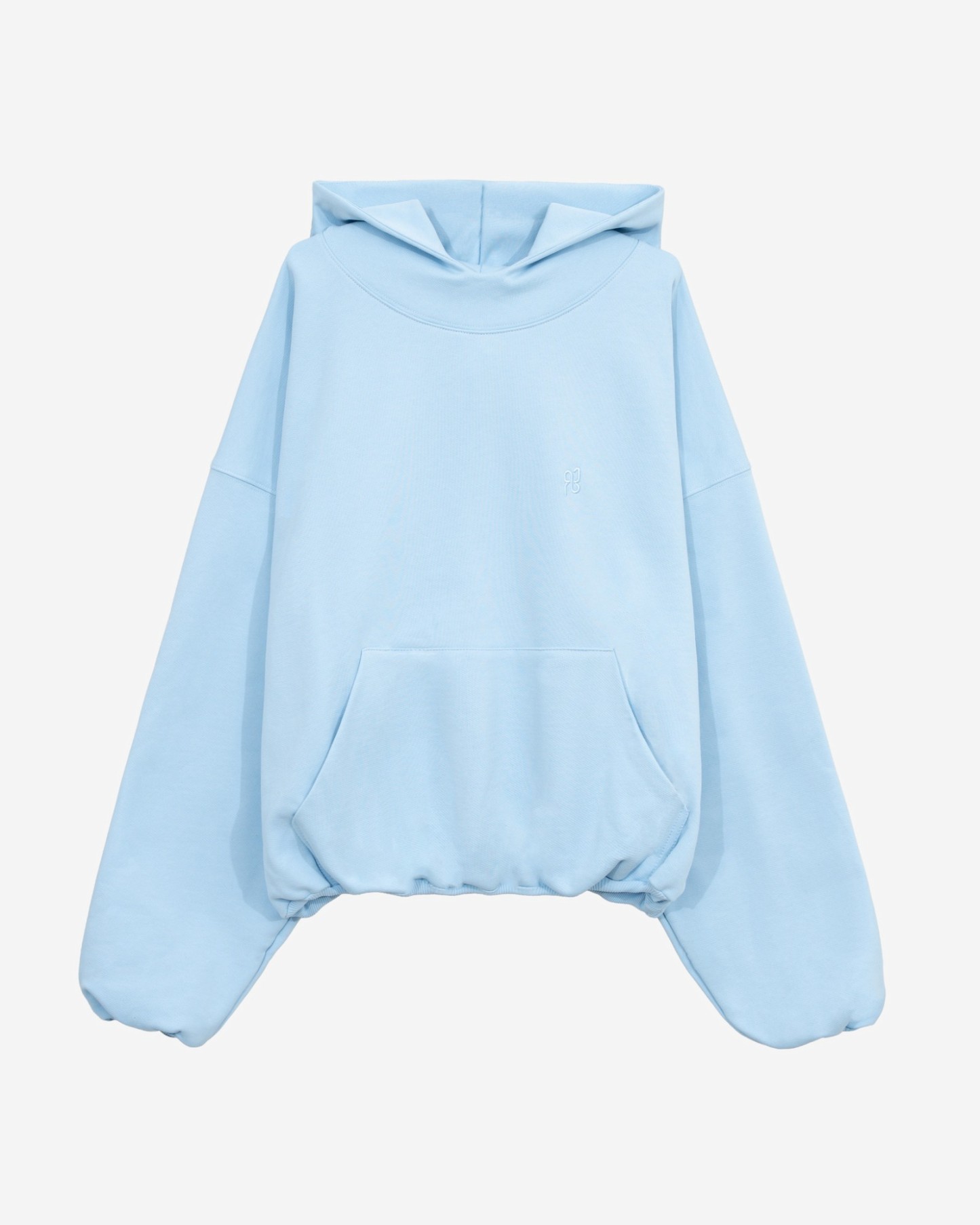 BIGGIE LIGHT BLUE HOODIE