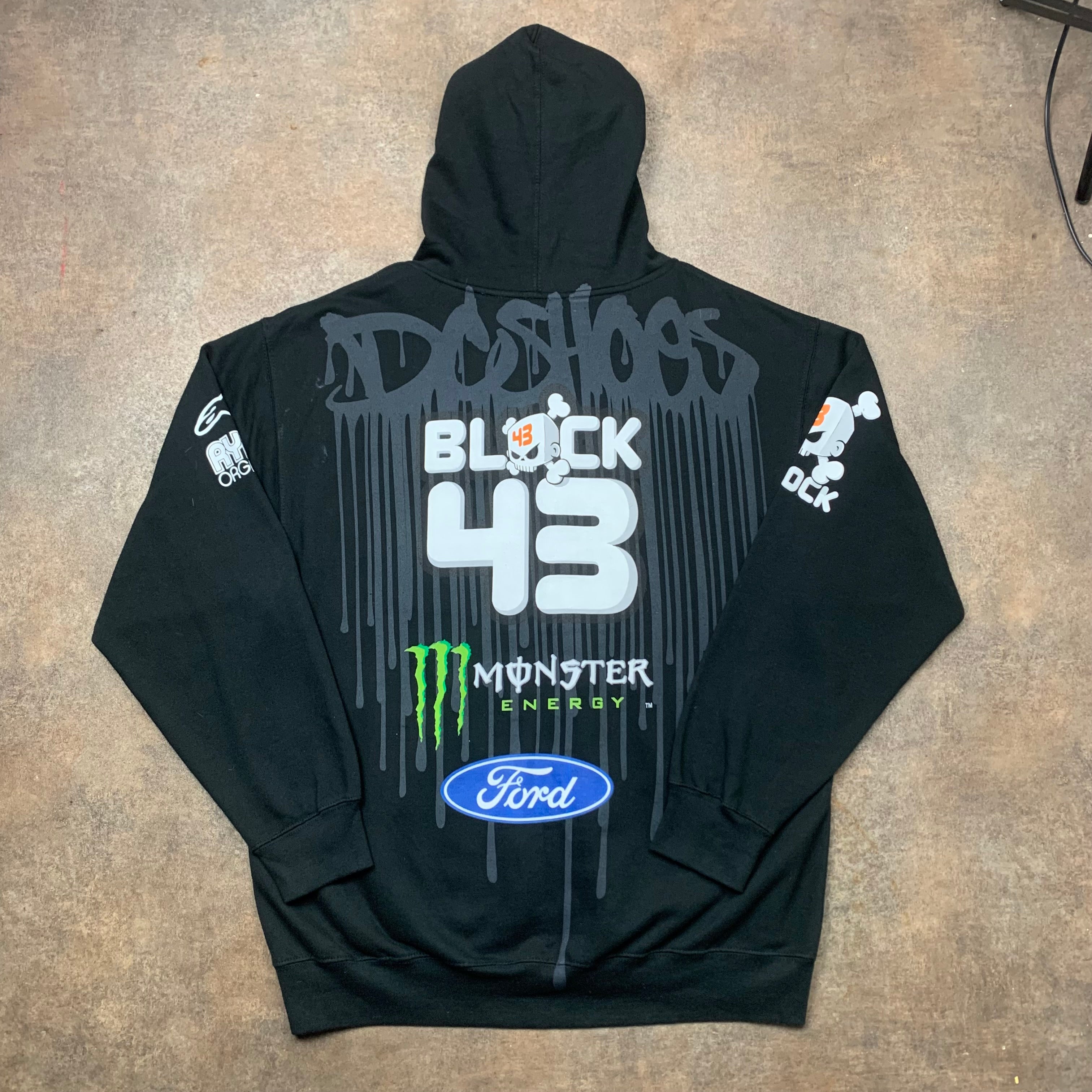 DC Shoes Ken Block Monster Energy 00s zip hoodie 