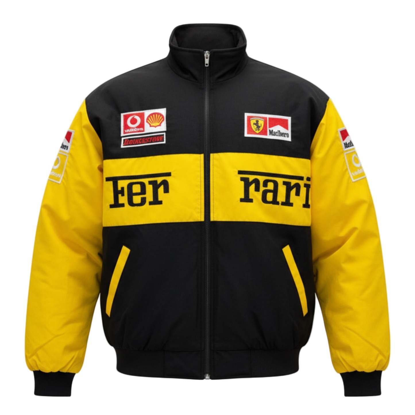 F1 FERthtRARl BLACK YELLOW