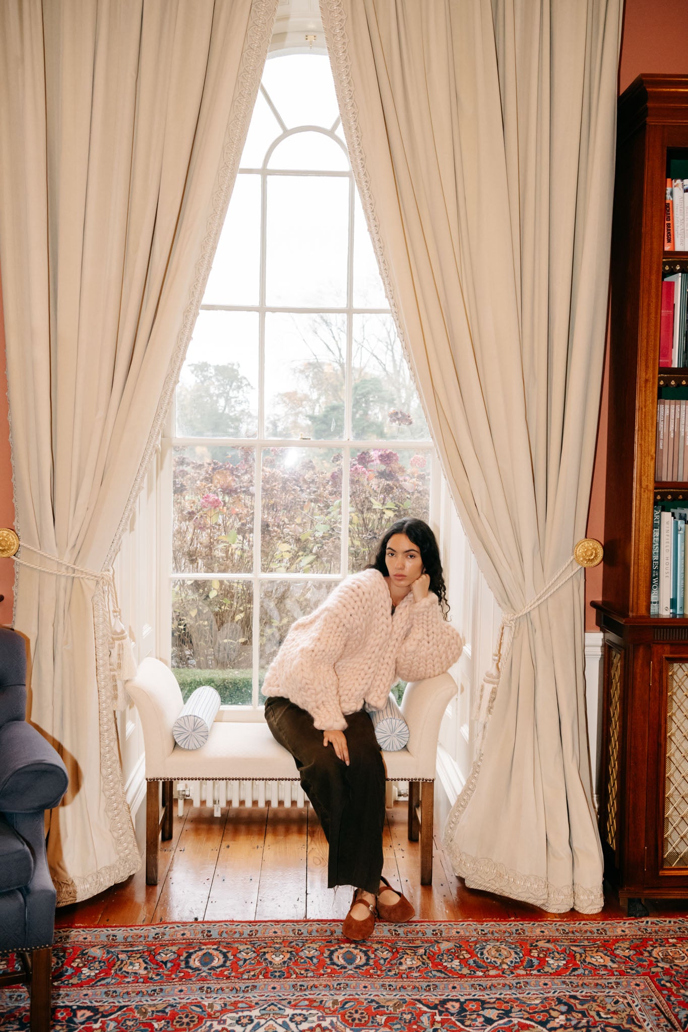 Cream Colossal Knit Cardigan