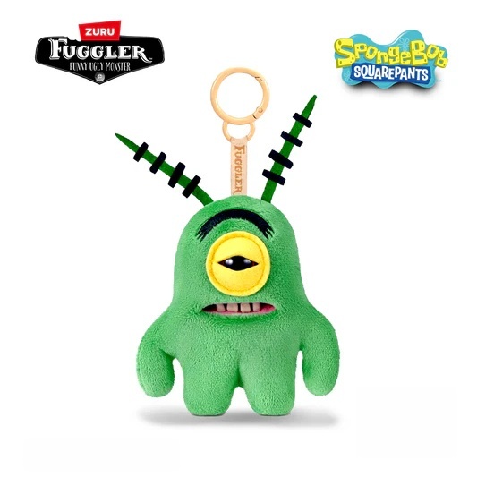 Fugthtgler Keyring Plush Pendant - Spongebob Squarepants Series (Plankton)