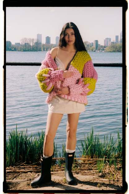 Gooseberry Colossal Knit Cardigan