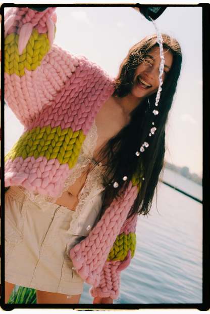 Gooseberry Colossal Knit Cardigan