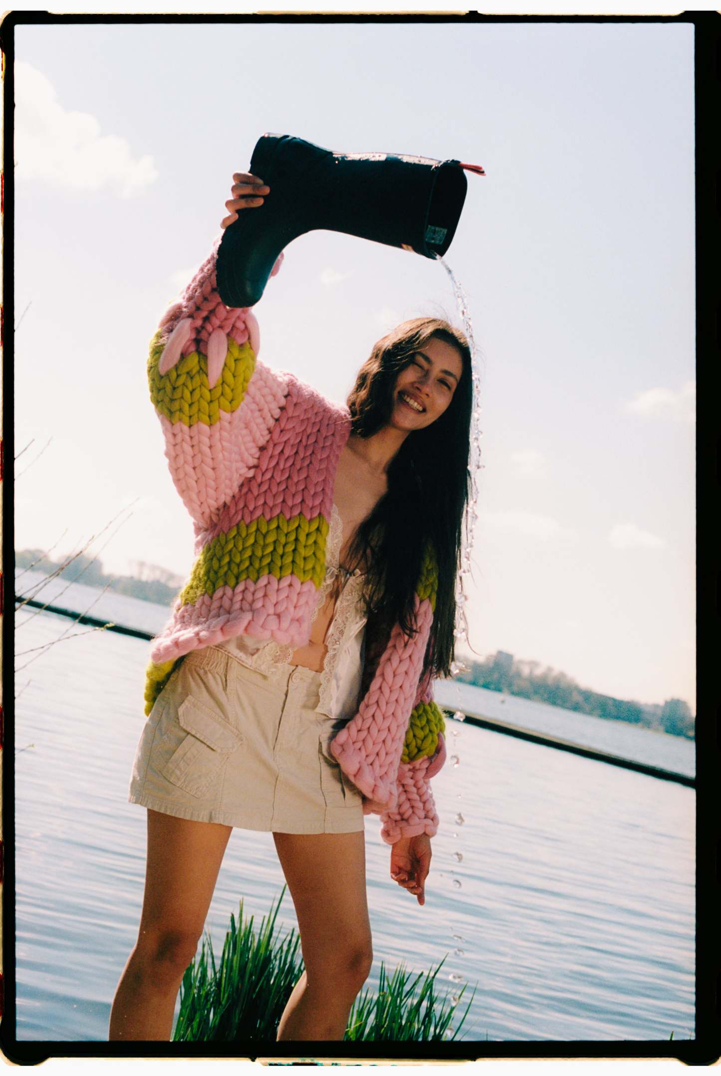 Gooseberry Colossal Knit Cardigan