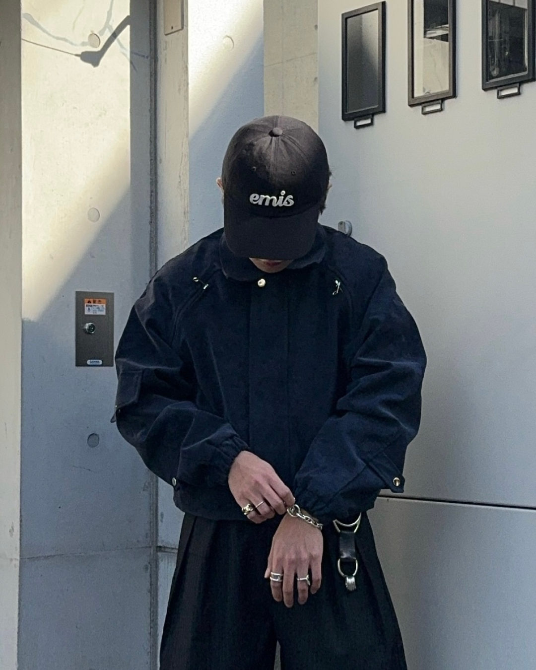 Wash-processed jacket