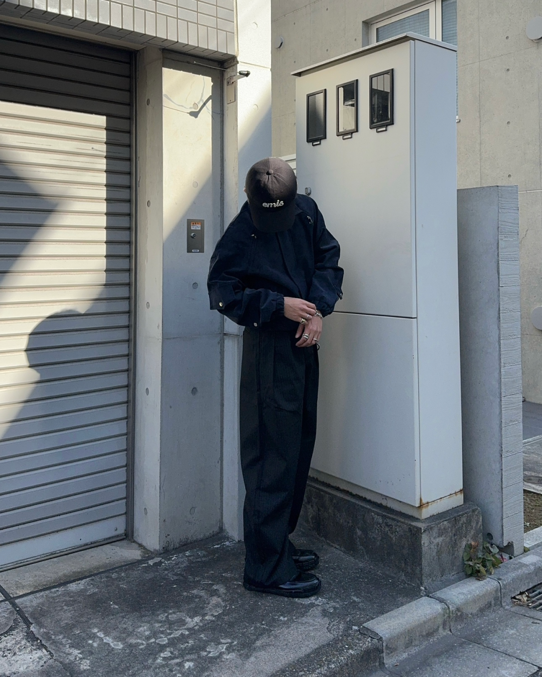 Wash-processed jacket