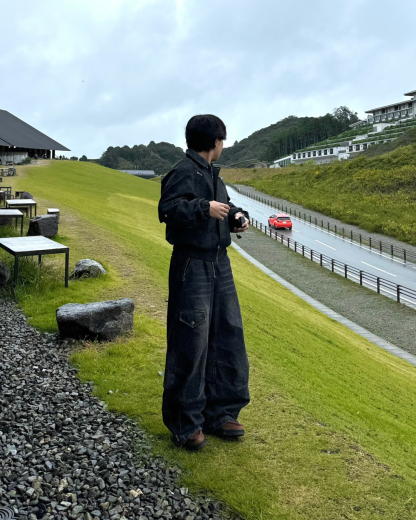 Wash-processed jacket