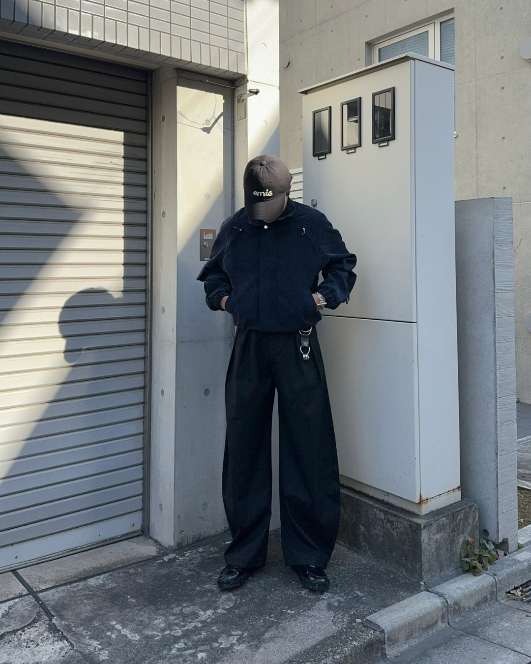 Wash-processed jacket