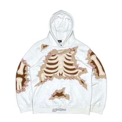 White Skull Hoodie Nike